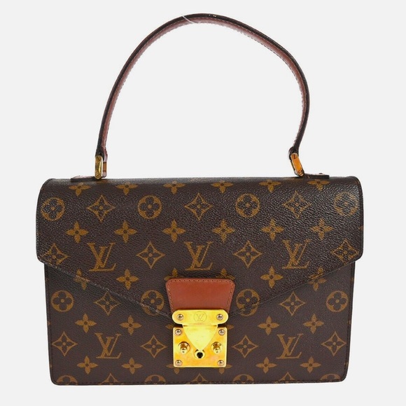 LOUIS VUITTON CONCORDE HANDBAG BRIEFCASE M51190 SR0945 XX21904 with 2 keys - Picture 3 of 16